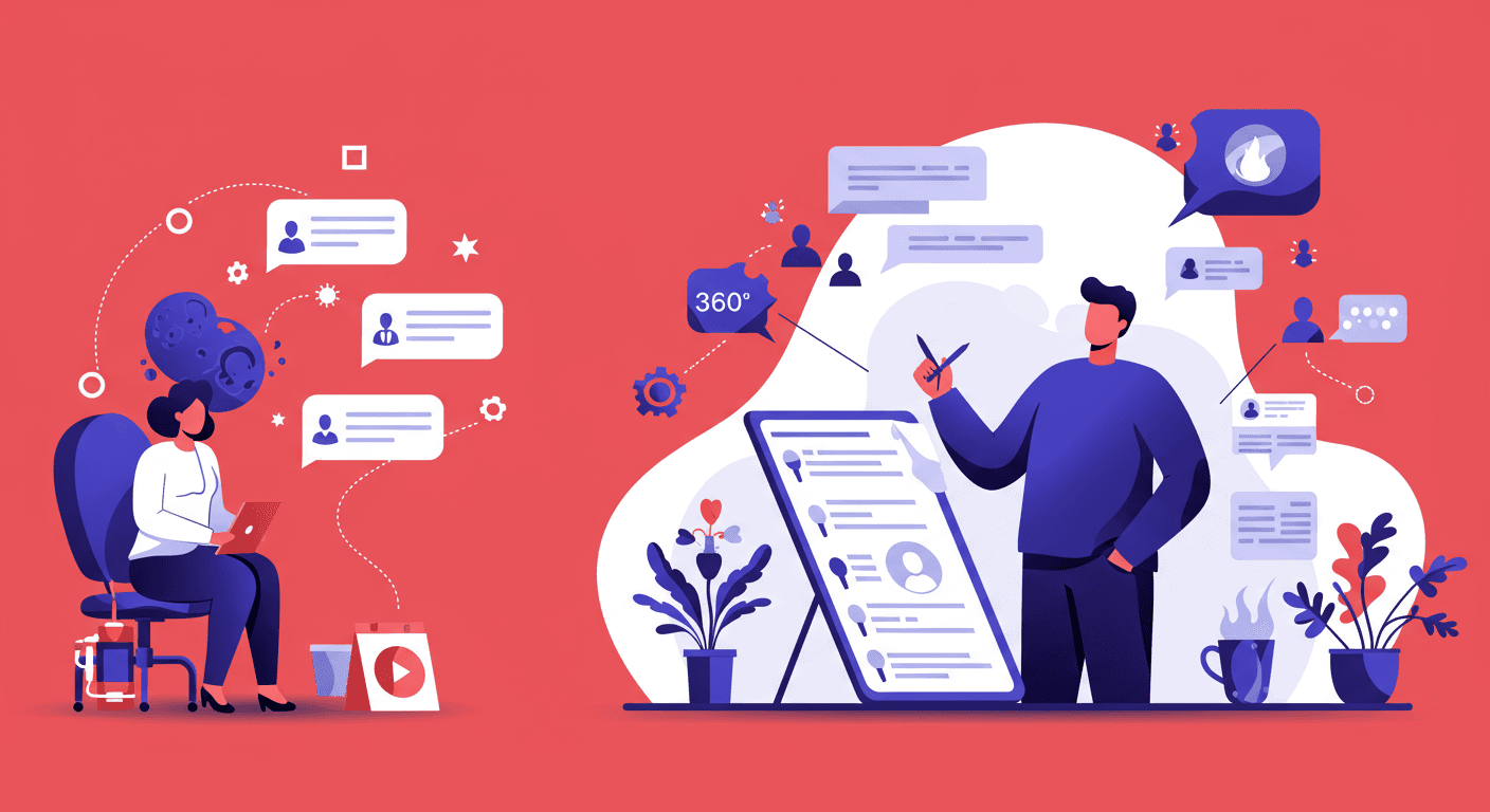 Powerful 360-Degree Feedback Questions for Conversational Surveys
