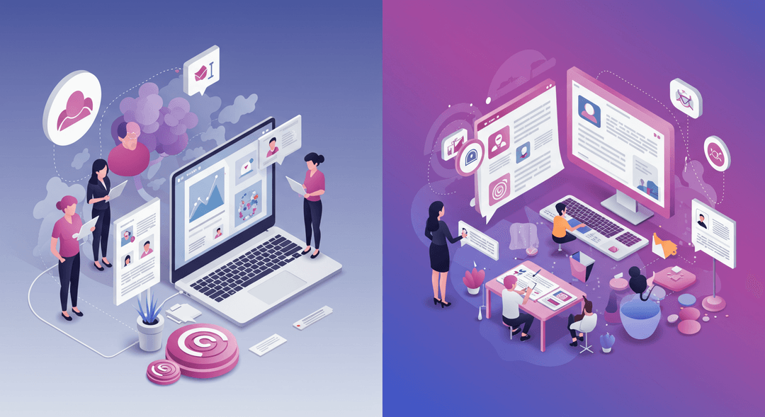 A diverse team of professionals collaborating on a project in a modern office setting.