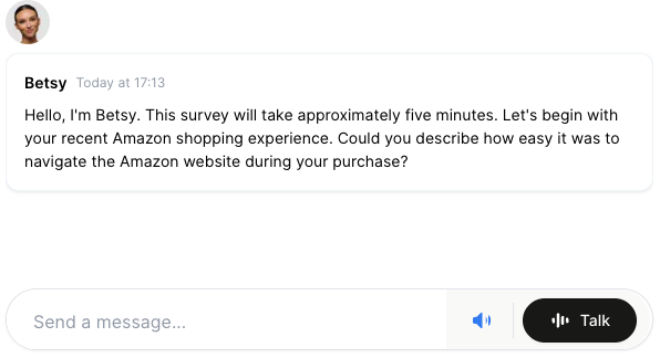 Chat interface